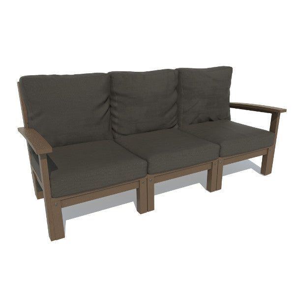 Bespoke Deep Seating Sofa Sofa Jet Black / Weathered Acorn
