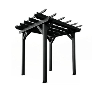Bodhi 8' x 8' Pergola Pergola Black