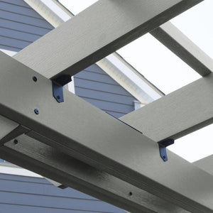Bodhi Pergola (12 x 12) with 2 Weatherly 4ft Swings Swing