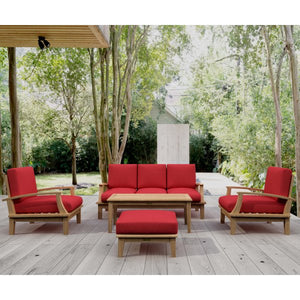Brianna 5-Pieces Deep Seating Sofa Set Conversation Set