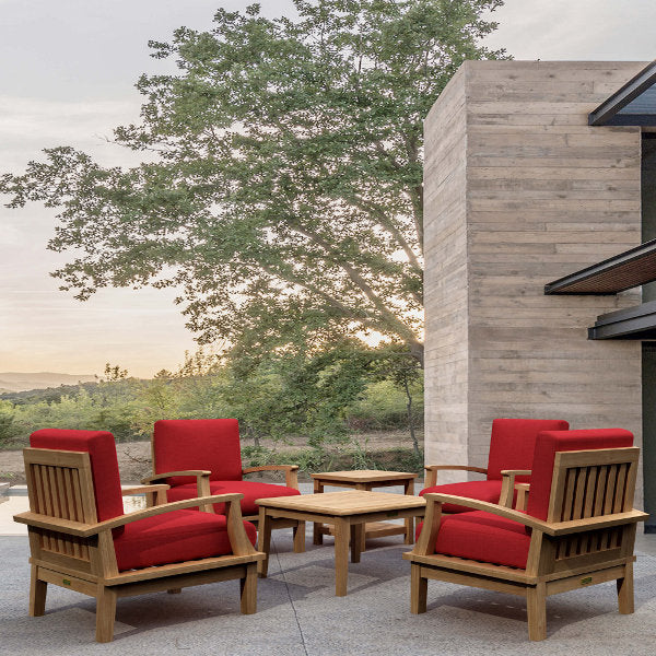 Brianna Bahama 6-Pieces Deep Seating Armchair Set Conversation Set