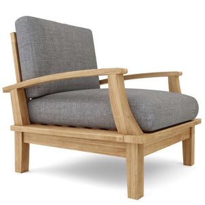 Brianna Deep Seating Armchair + Cushion Outdoor Chair