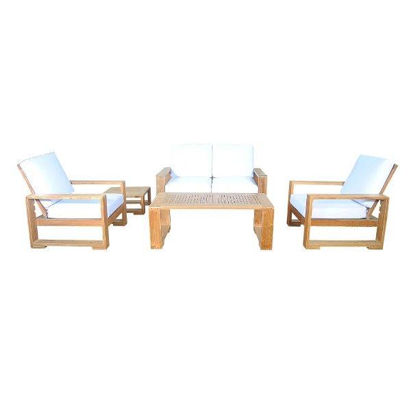 Capistrano 5-Piece Deep Seating Loveseat Collection - The Charming Bench Company
