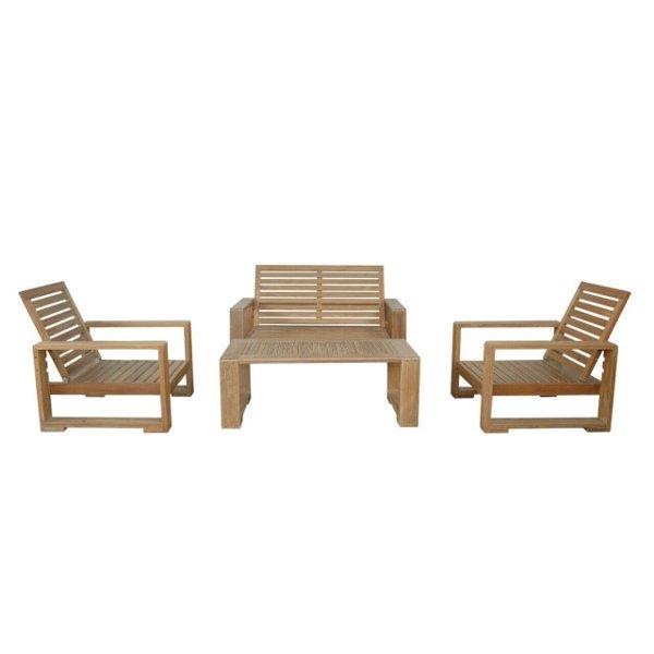 Capistrano 5-Piece Deep Seating Loveseat Collection - The Charming Bench Company