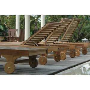 Capri Sun Lounger 4-Pieces Set Lounge Chair