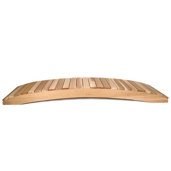 Cedar Garden Bridge with Side Rails Garden Bridge