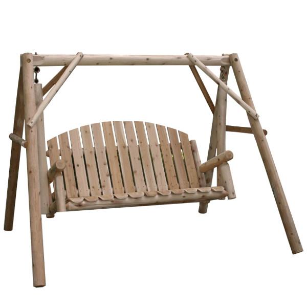 Cedar Log 5ft Country Garden Yard Swing