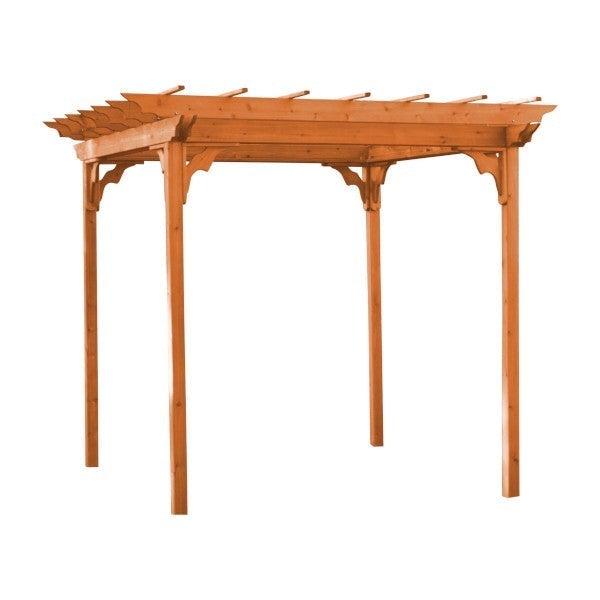 Cedar Pergola Swing Bed Stand - The Charming Bench Company