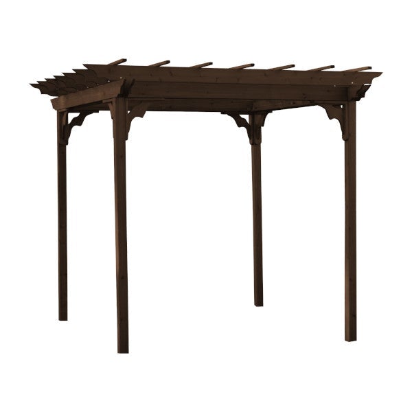 Cedar Pergola Swing Bed Stand - The Charming Bench Company