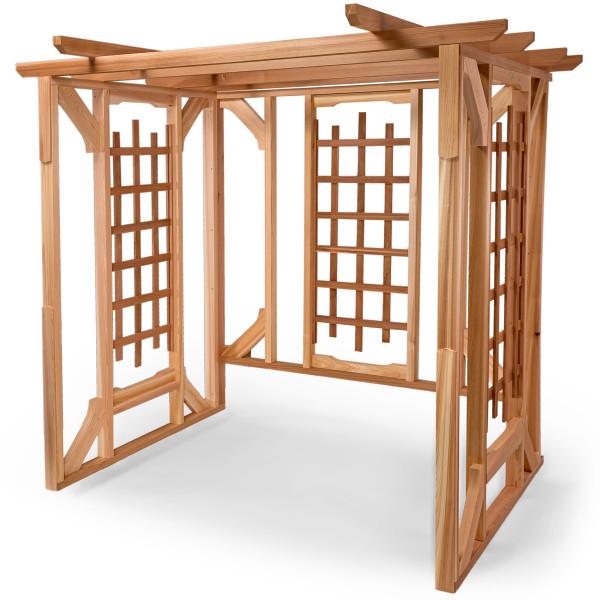 Cedar Pergola Swing Set Porch Swing