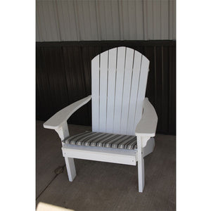 Chair Seat Cushion Cushions & Pillows Gray Stripe