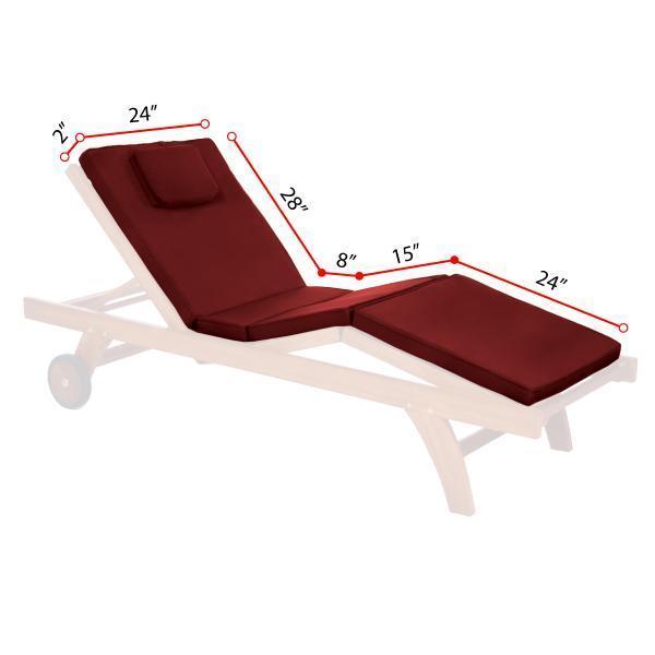 Chaise Lounger Cushion Cushions &amp; Pillows