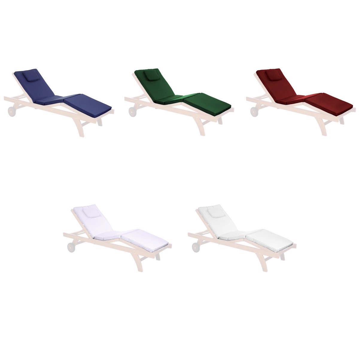 Chaise Lounger Cushion Cushions &amp; Pillows