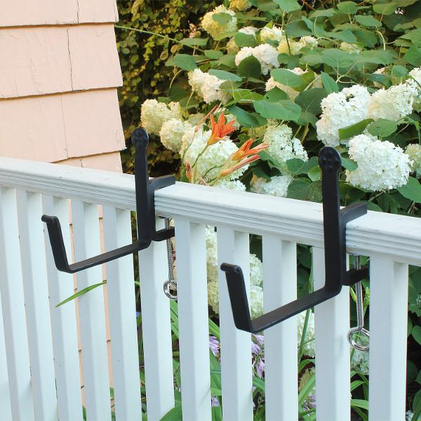 Clamp-On Flower Box Brackets Flower Brackets