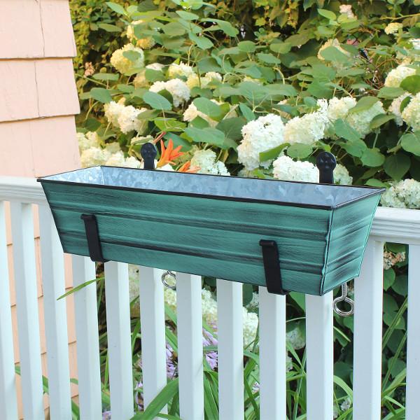 Clamp-On Flower Box Brackets Flower Brackets
