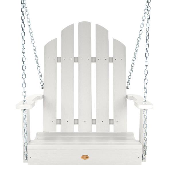 Classic Westport Single Seat Swing Seat Swing White