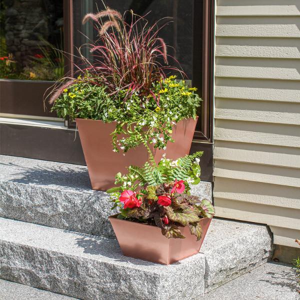 Copper Plated Flower Box Flower Box