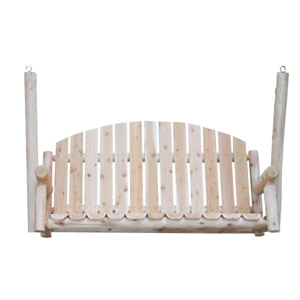 Cedar Log 5ft Country Porch Swing
