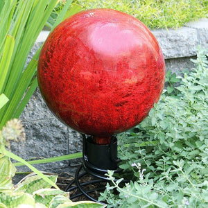 Crackle Glass Gazing Globes