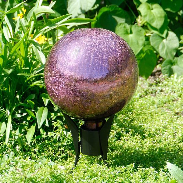 Crackle Glass Gazing Globes