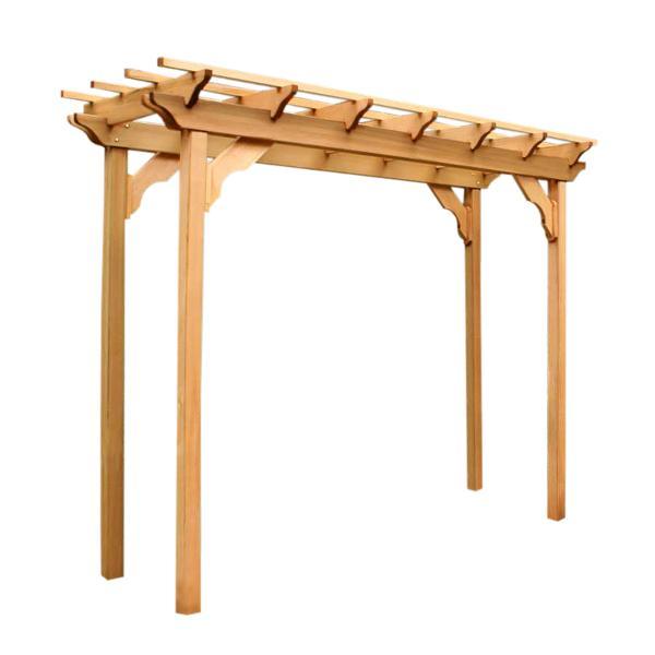 Creekvine Design Cedar New Dawn Pergola Wood Pergolas &amp; Swings 3' x 8' / Unfinished