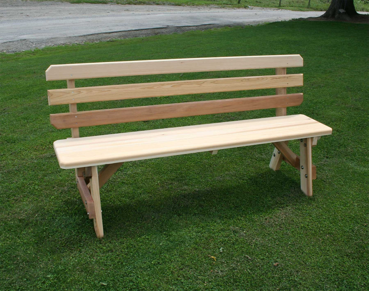 Creekvine Designs Cedar Cross Legged Picnic Table Set Picnic Table