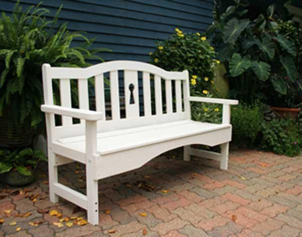 Creekvine Designs Cedar Keyway Garden Bench Garden Benches