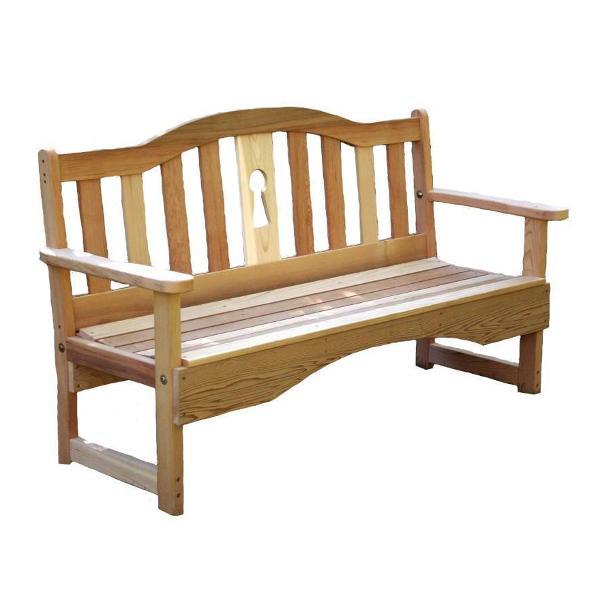 Creekvine Designs Cedar Keyway Garden Bench Garden Benches