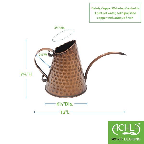 Dainty Copper Watering Can Watering Can