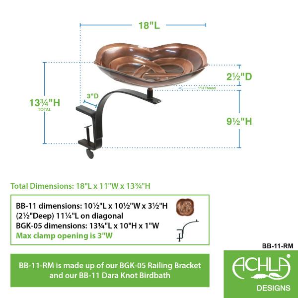 Dara Knot Birdbath Birdbath