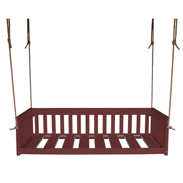 Deep Seating Mission Swing with Rope Swing 75" / Cherrywood