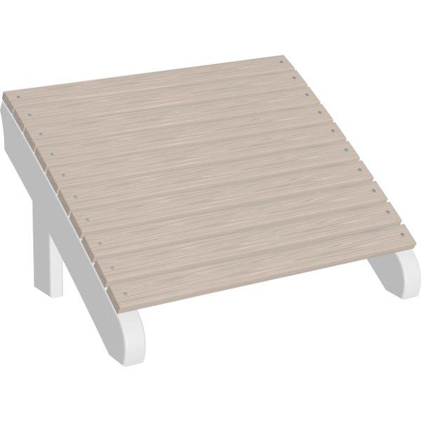 Poly Deluxe Adirondack Footrest