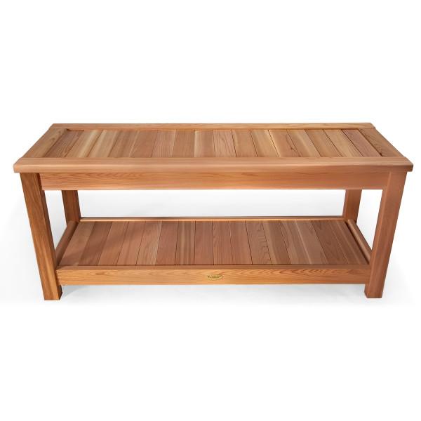 Deluxe Sauna Bench Storage Benches