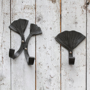 Double Ginkgo Leaf Hook Leaf Hook