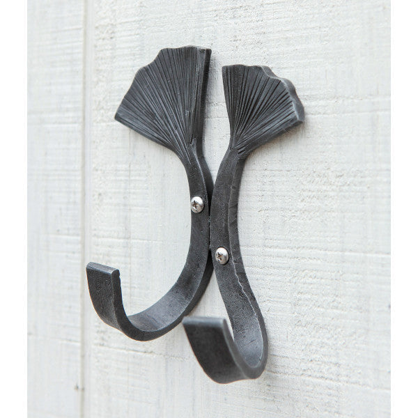 Double Ginkgo Leaf Hook Leaf Hook