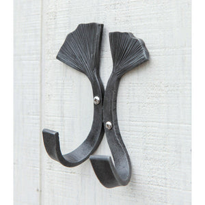 Double Ginkgo Leaf Hook Leaf Hook