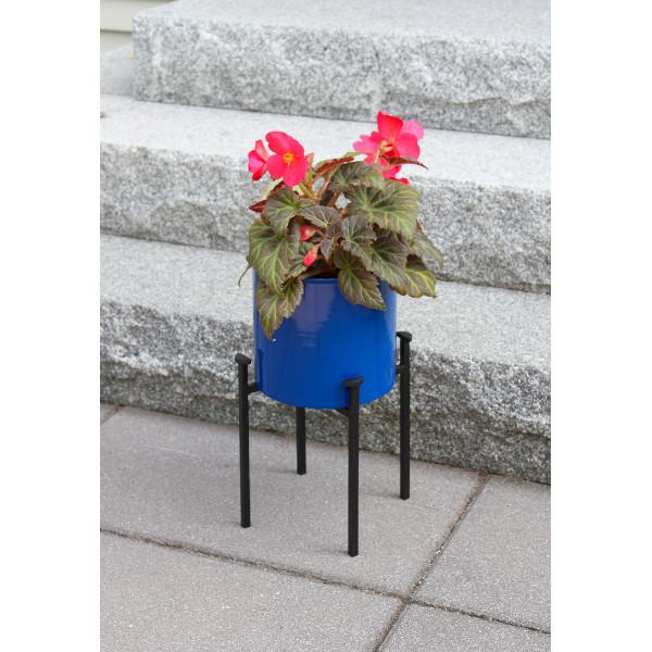 Eileen Planter with Steel Patina Pot Patina Pot