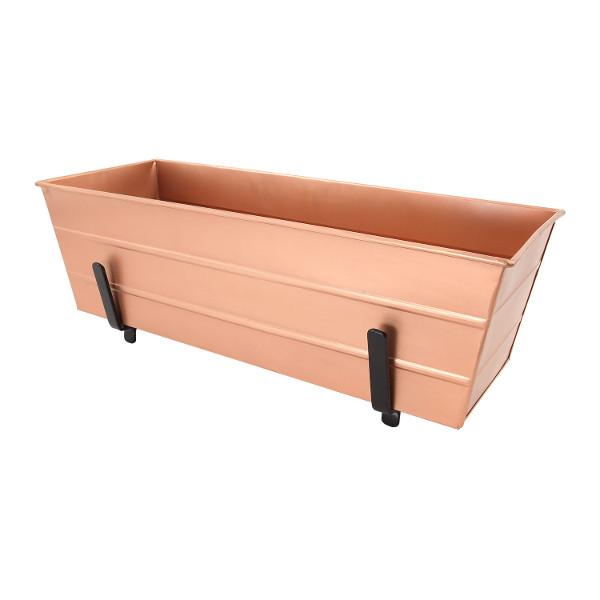Flower Box with Railing Brackets Railing Brackets