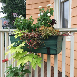 Flower Box with Wall Brackets Flower Box