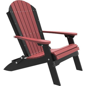 Folding Adirondack Chair Adirondack Chair Cherrywood & Black