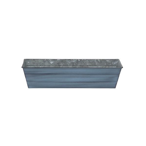 Galvanized Steel Flower Box Planter Flower Box Planter Small / Nantucket Blue