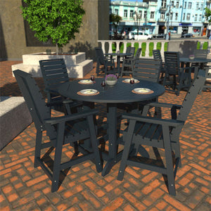 Glennville 5pc Round Counter Dining Set Dining Set