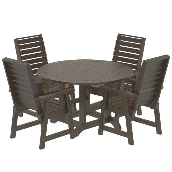 Glennville 5pc Round Dining Set Dining Set