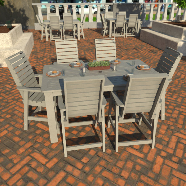 Glennville 7pc Counter Dining Set Dining Set