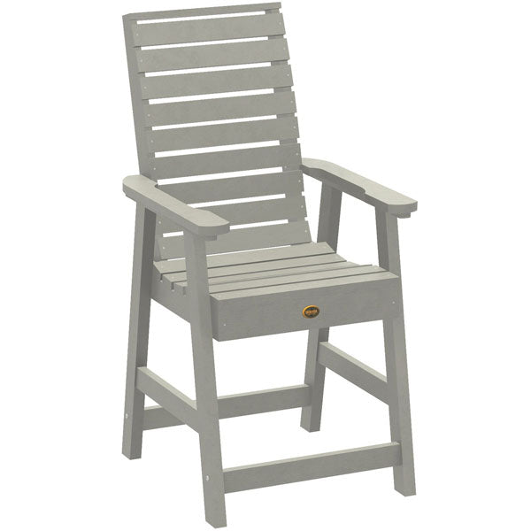 Glennville Counter Dining Arm Chair Arm Chair Harbor Gray
