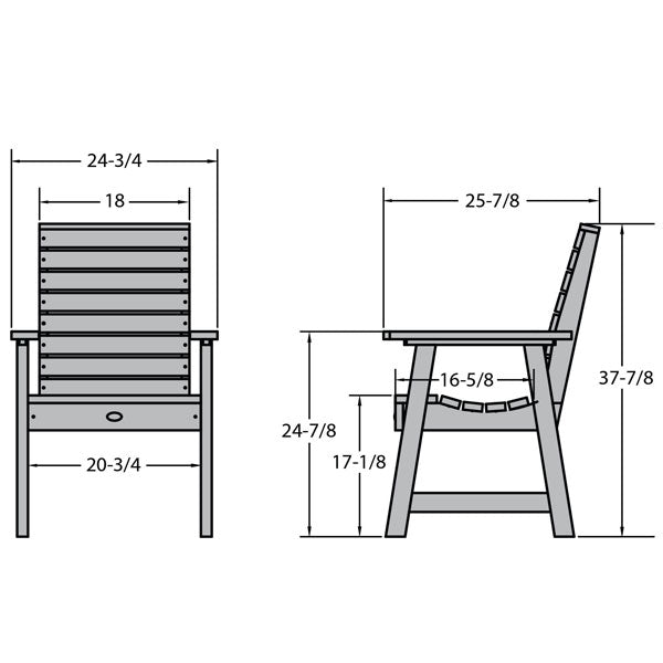 Glennville Dining Arm Chair Arm Chair