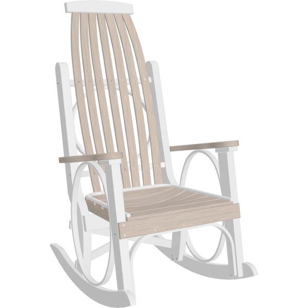 Grandpa's Rocker Rocker Chair Birch &amp; White