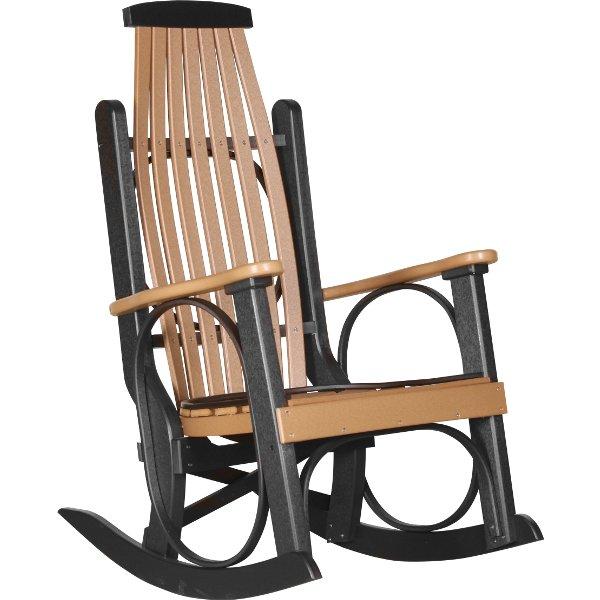 Grandpa's Rocker Rocker Chair Cedar &amp; Black