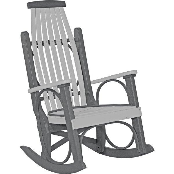 Grandpa's Rocker Rocker Chair Dove Gray &amp; Slate