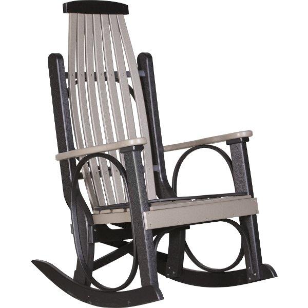 Grandpa's Rocker Rocker Chair Weatherwood &amp; Black